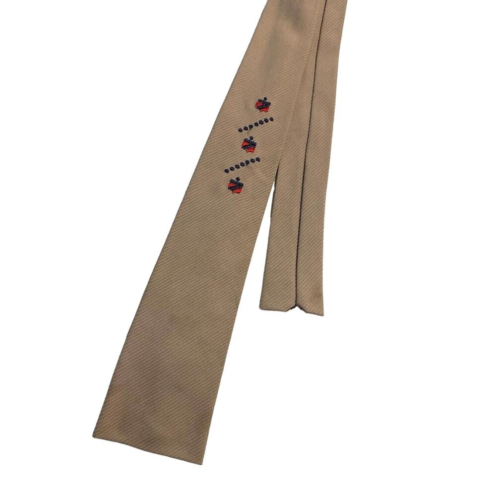DONEGAL BIG YEN CORDS Rayon & Acetate vintage tie in great condition